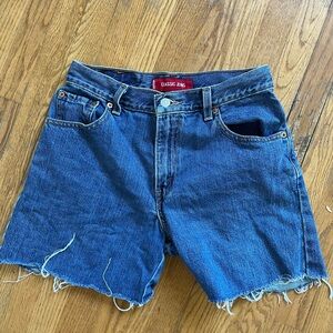Vintage Levi’s Cutoff High Waisted Denim Jean Shorts
